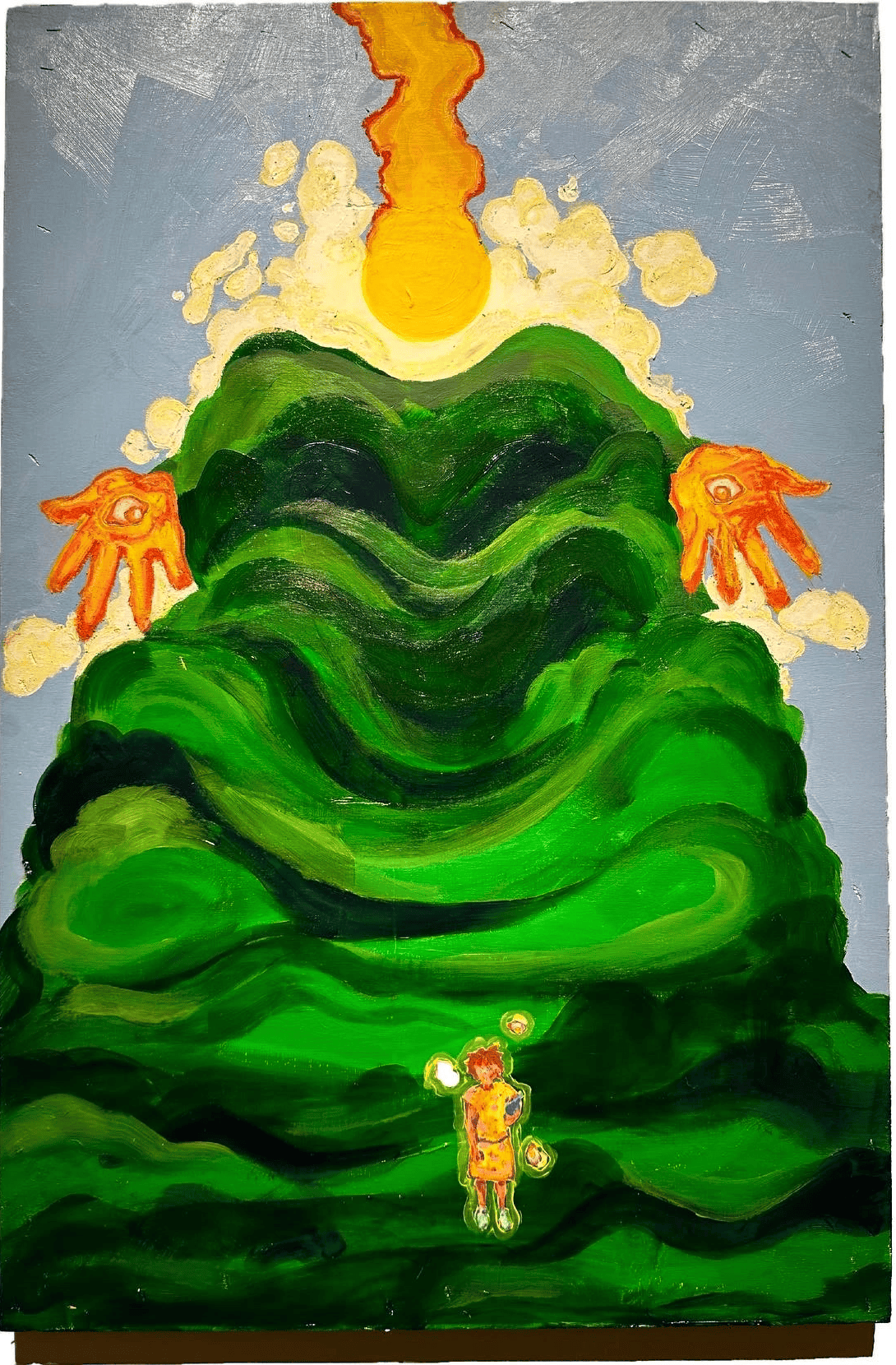 painting by HI Green