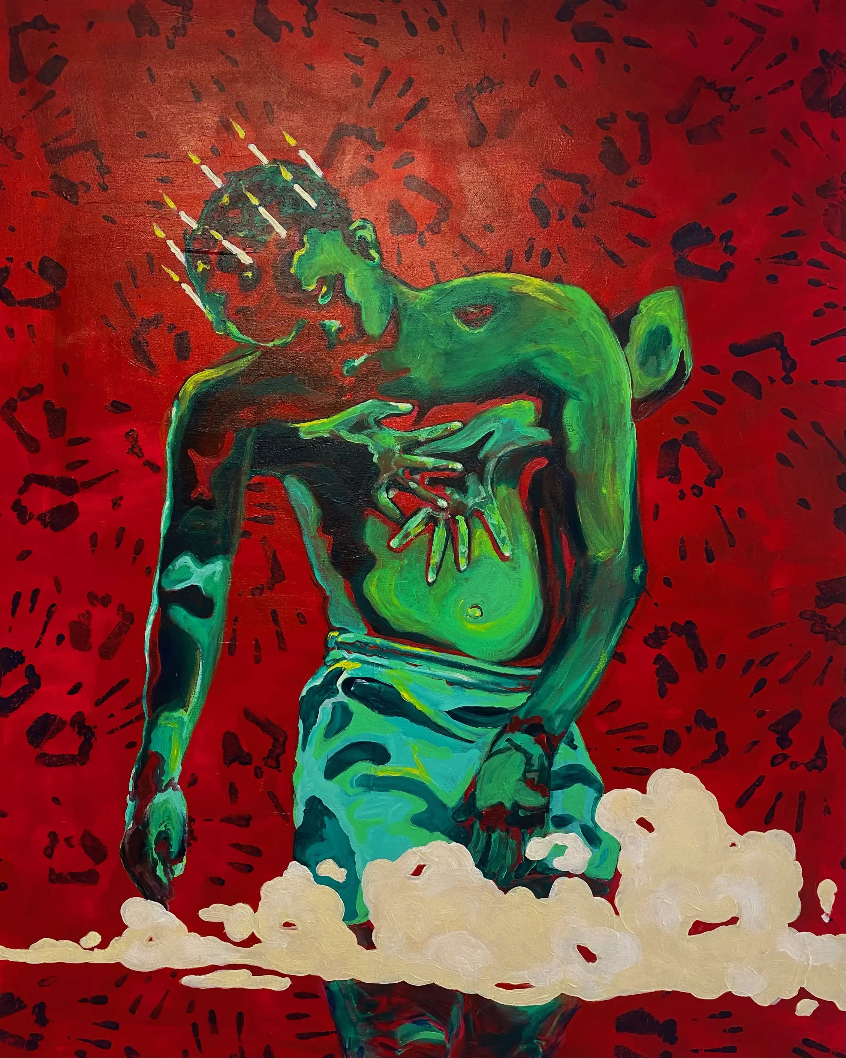 painting by HI Green