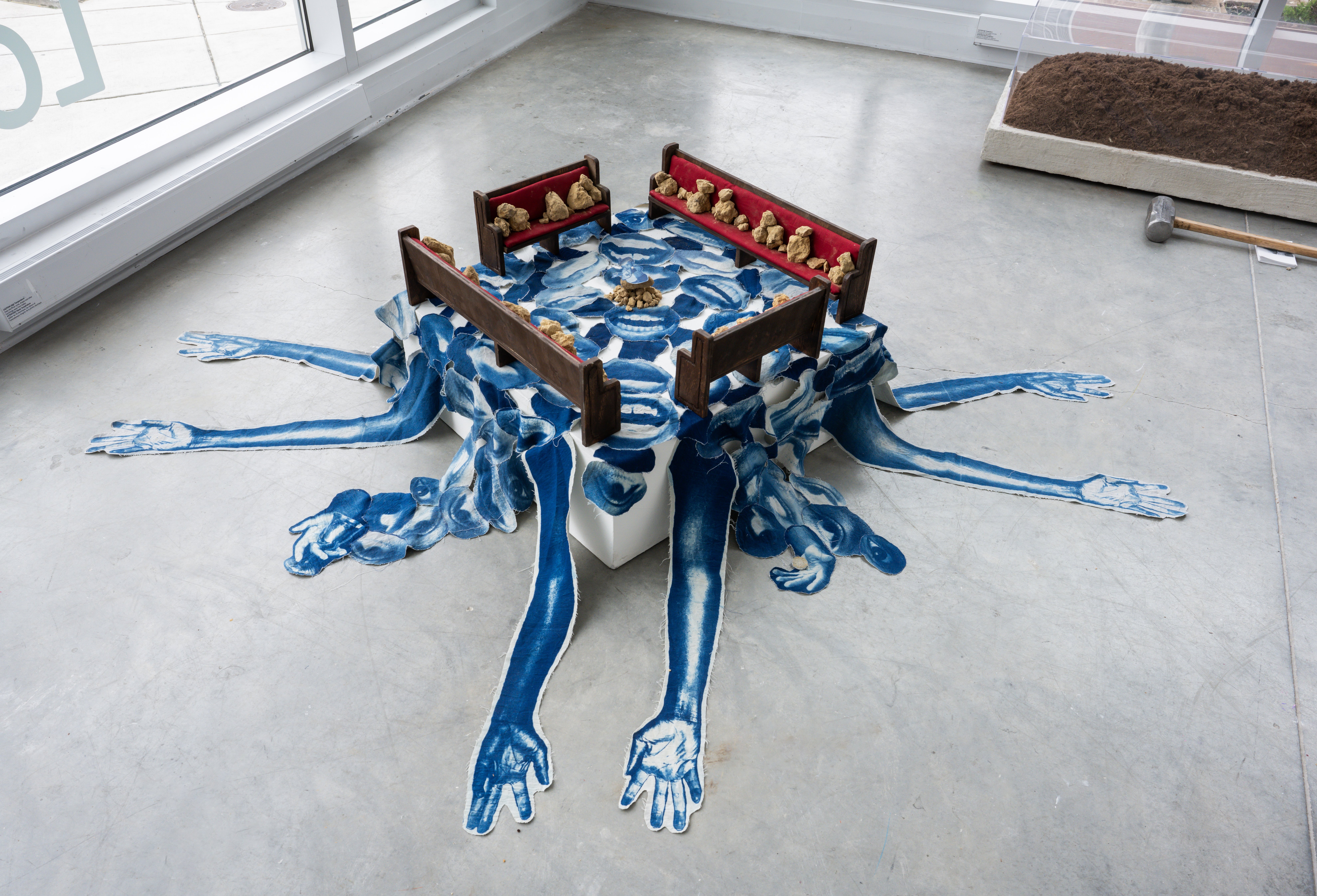 Cyanotype work by HI Green