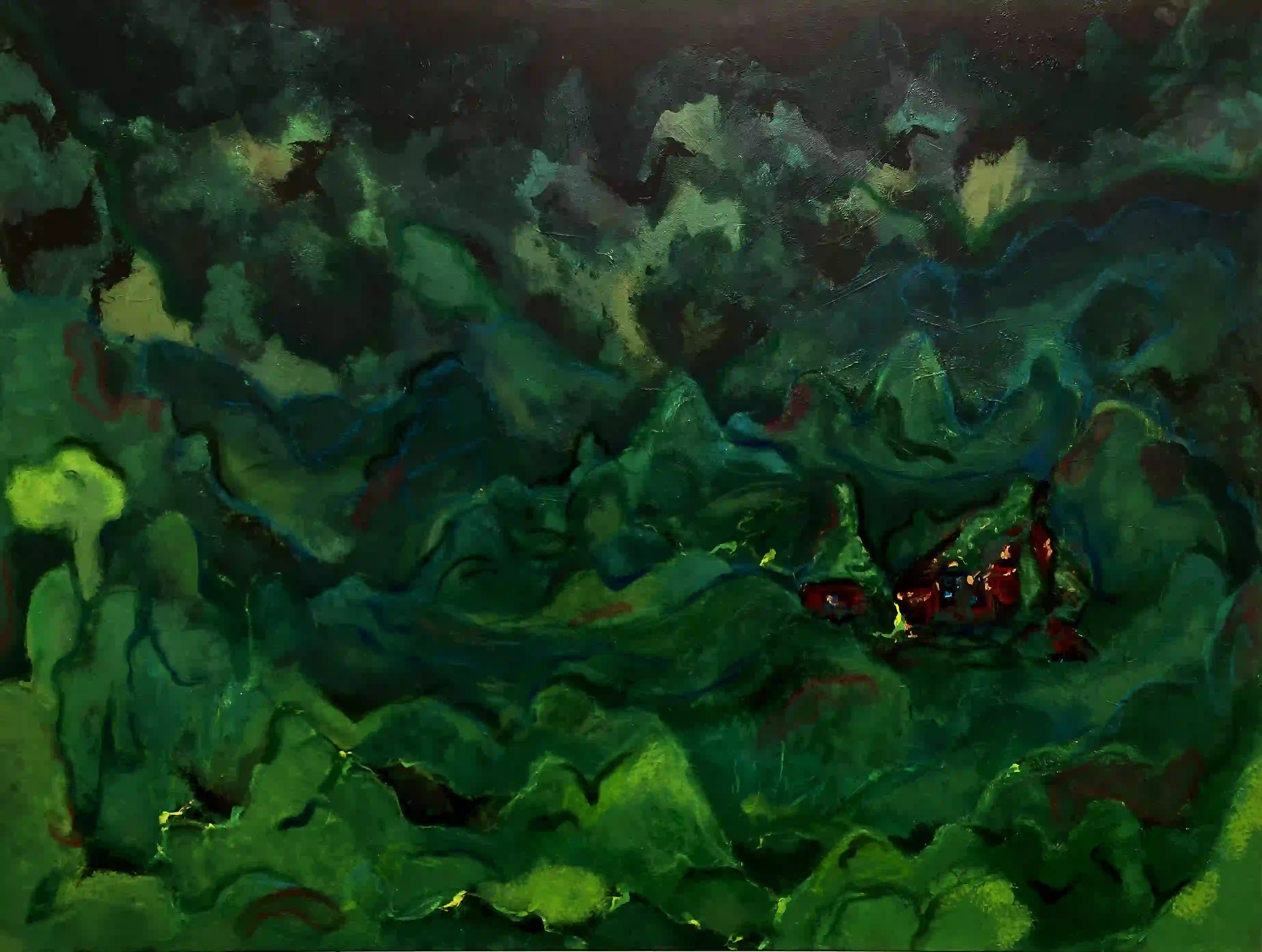 painting by HI Green