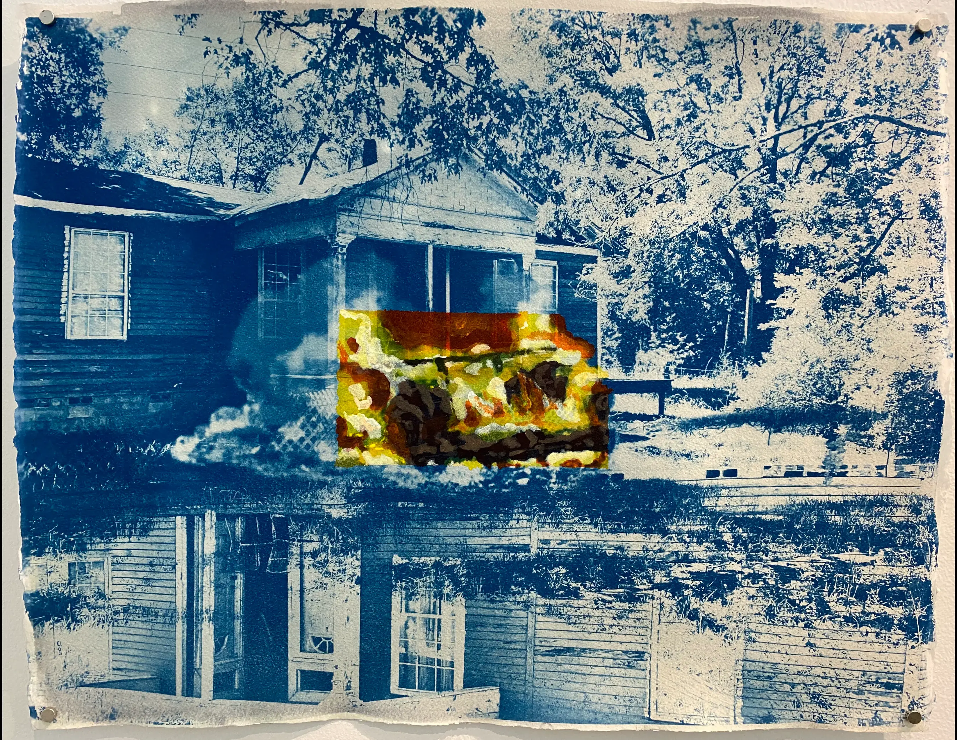 Cyanotype work by HI Green