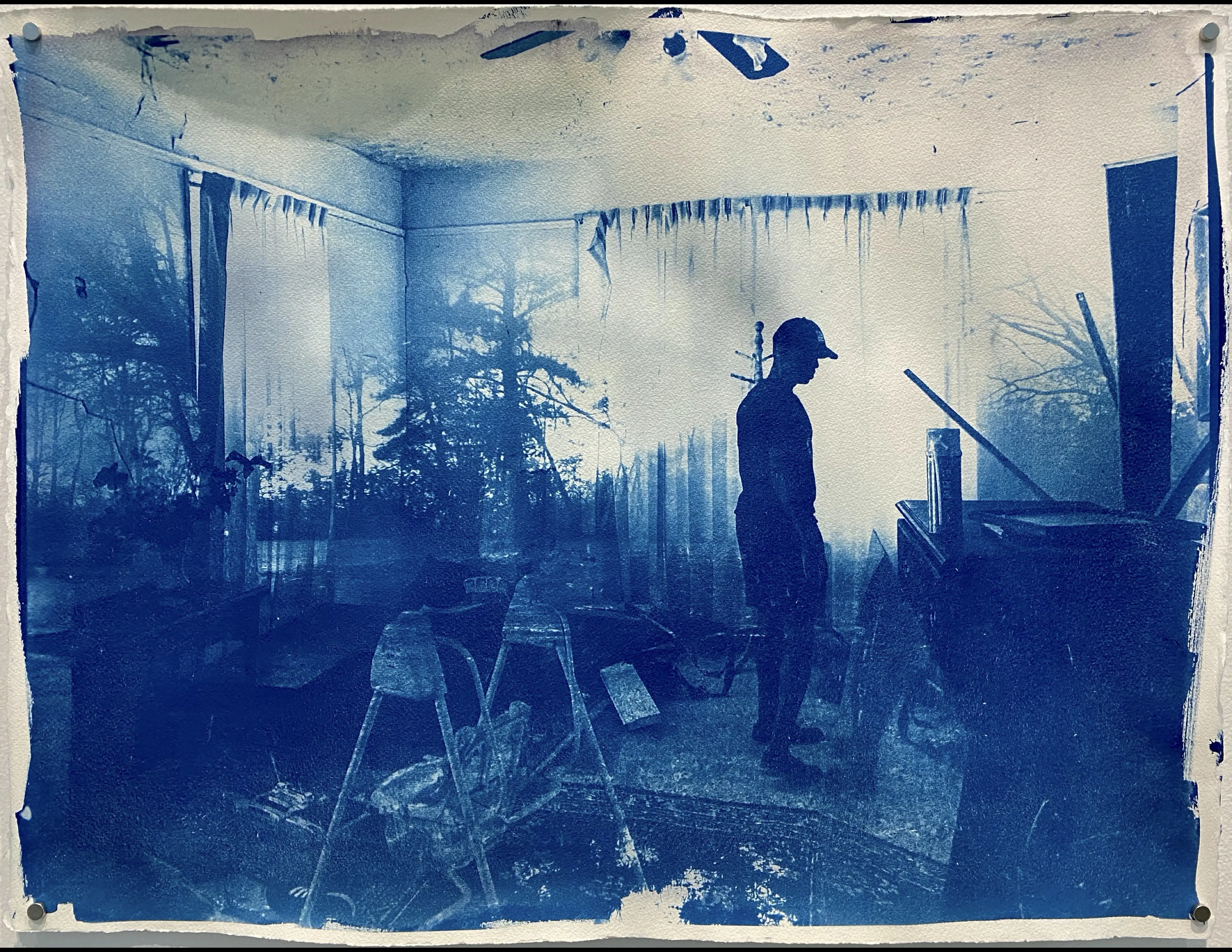 Cyanotype work by HI Green
