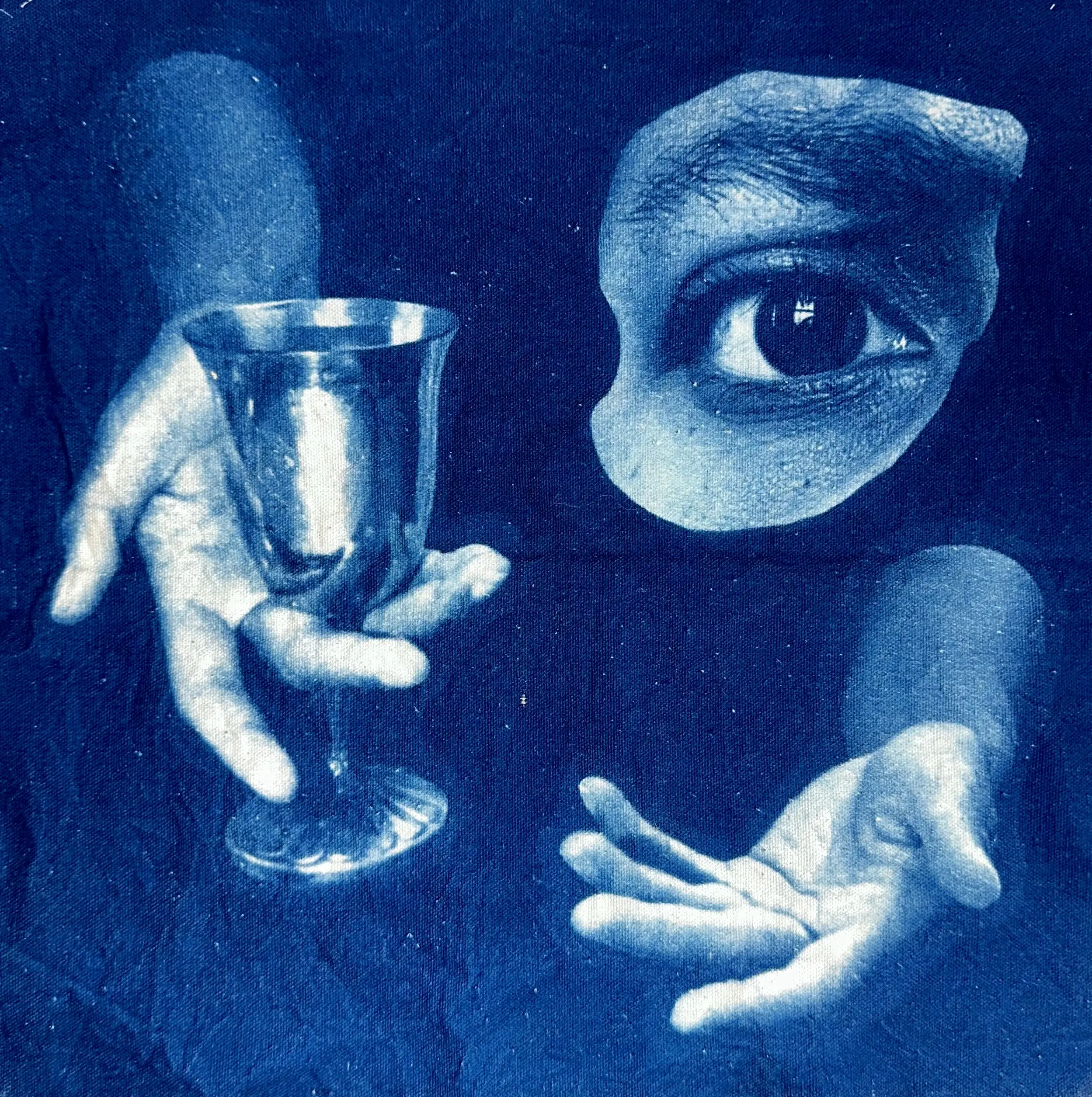 Cyanotype work by HI Green